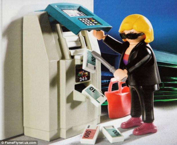 Playmobil City Banque 5177 - Avec Distributeur - Figurines (occasion, Incomplet)