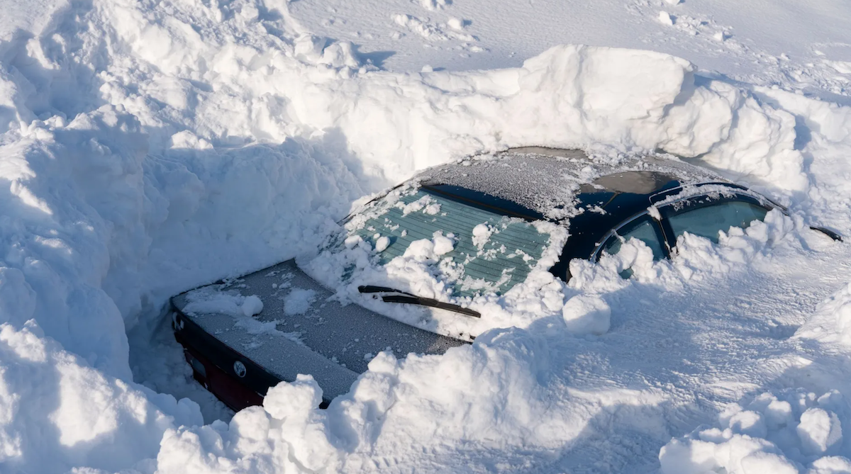 "De la neige jusqu'au 2e étage", "Comme dans un film apocalyptique" : cette région du monde connait l'un des pires épisodes neigeux de son histoire