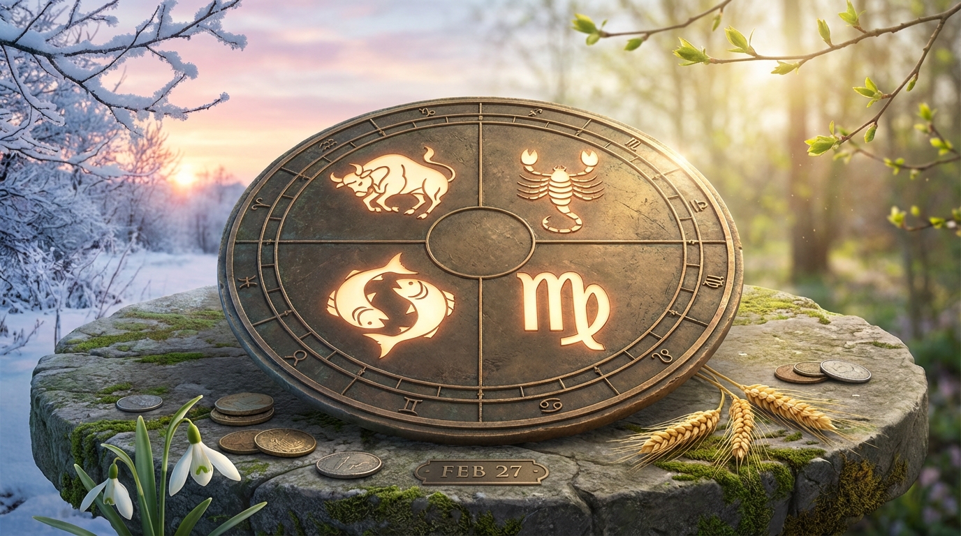 Horoscope du vendredi 27 février 2026 : ces 4 signes du zodiaque voient la chance et l’abondance tourner