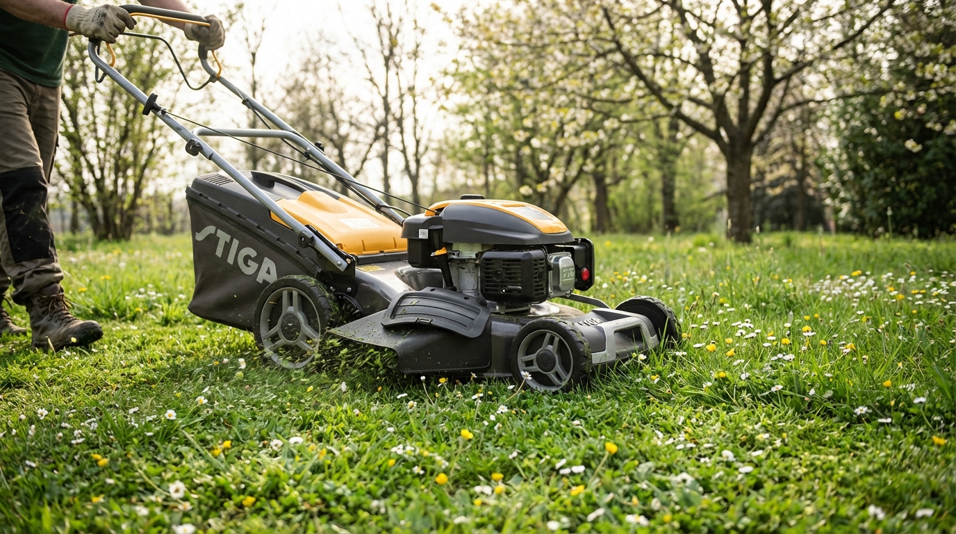 Pelouse grillée cet été : cette erreur de tonte en mars que tout le monde fait et qui ruine votre gazon